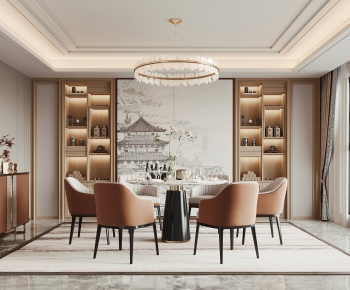 New Chinese Style Dining Room-ID:279526003