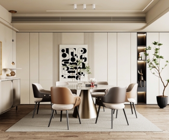 Modern Dining Room-ID:635602008