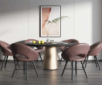 Modern Dining Table And Chairs-ID:652652032