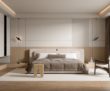 Wabi-sabi Style Bedroom-ID:467360014