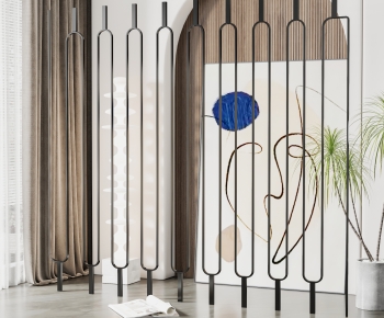 Modern Metal Screen Partition-ID:597240917