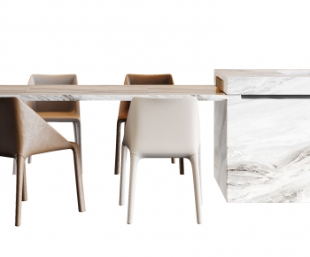 Modern Dining Table And Chairs-ID:608604919