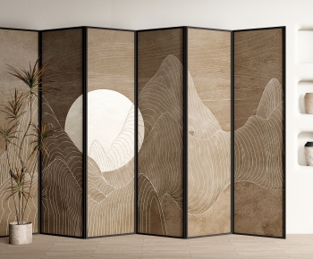New Chinese Style Wabi-sabi Style Partition-ID:193605905