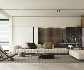 Wabi-sabi Style A Living Room-ID:448340897
