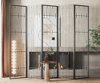 Modern Metal Screen Partition-ID:373734953