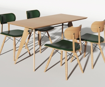 Nordic Style Dining Table And Chairs-ID:788085947