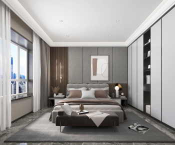 Modern Bedroom-ID:965970991