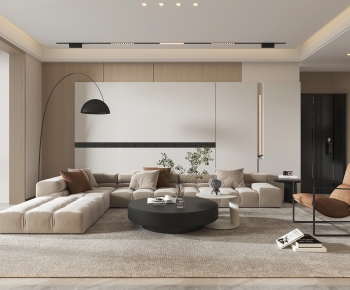 Modern A Living Room-ID:284924982