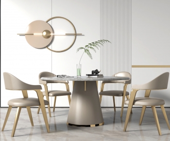 Modern Dining Table And Chairs-ID:269386059