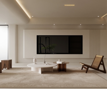 Wabi-sabi Style A Living Room-ID:902898071