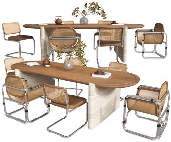 Nordic Style Dining Table And Chairs-ID:600233084