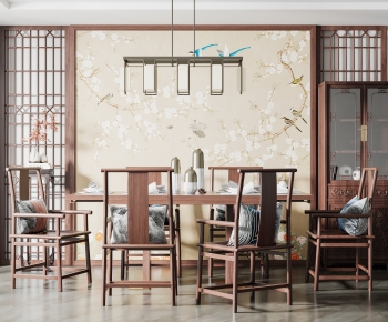 New Chinese Style Dining Room-ID:415411004
