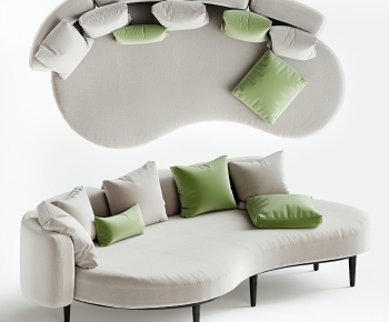 Modern Curved Sofa-ID:696237099