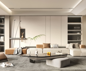 Modern A Living Room-ID:266319994