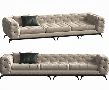 Modern Three-seat Sofa-ID:467736015
