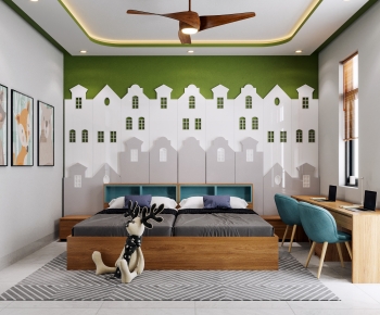 Modern Children's Room-ID:888690952