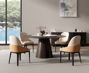 Modern Dining Table And Chairs-ID:675777918