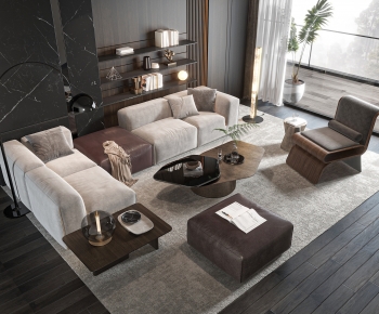 Modern Sofa Combination-ID:862812048