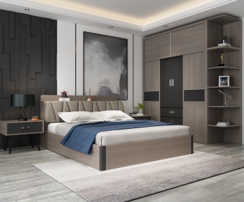 Modern Bedroom-ID:124299056