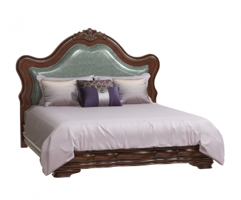 European Style Double Bed-ID:364955904