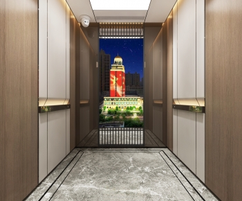 Modern Elevator Hall-ID:723495962