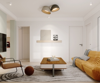 Modern A Living Room-ID:565774921