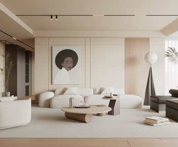 Wabi-sabi Style A Living Room-ID:775530385