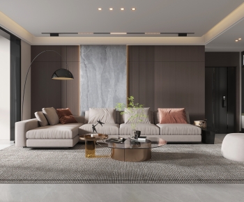 Modern A Living Room-ID:135416037