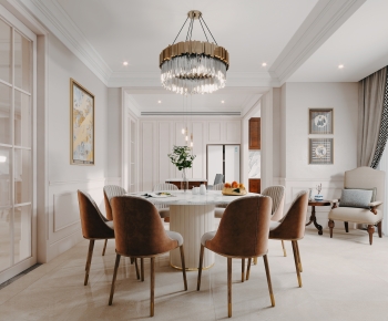 American Style Dining Room-ID:858910146