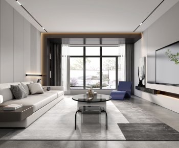 Modern A Living Room-ID:290606022