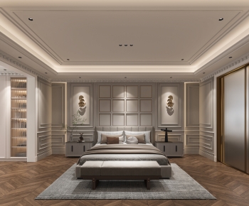French Style Bedroom-ID:912332062