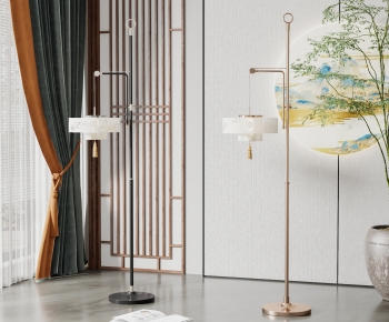 New Chinese Style Floor Lamp-ID:266925106