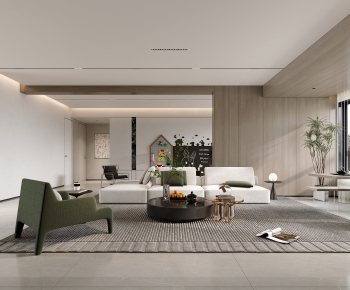 Modern A Living Room-ID:470959904