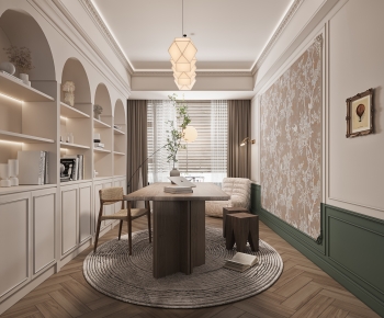 French Style Study Space-ID:105844971
