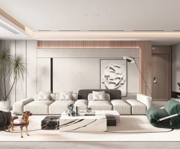 Modern A Living Room-ID:925105097