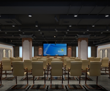 New Chinese Style Meeting Room-ID:102829983