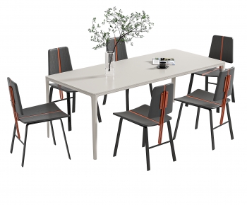 Modern Dining Table And Chairs-ID:729454998