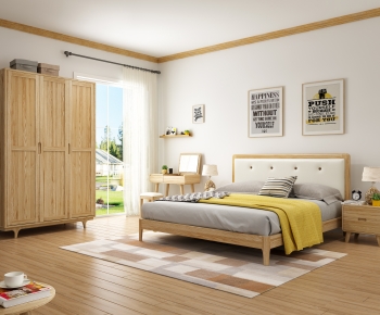 Nordic Style Bedroom-ID:693298108