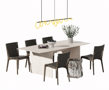 Modern Dining Table And Chairs-ID:191574102