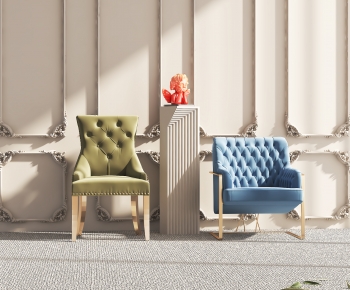 Simple European Style Lounge Chair-ID:803869965