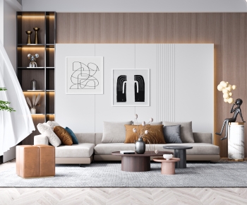 Modern A Living Room-ID:245974065