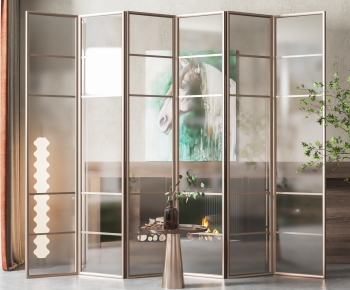 Modern Glass Screen Partition-ID:156389956