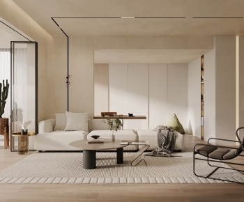 Wabi-sabi Style A Living Room-ID:270169029