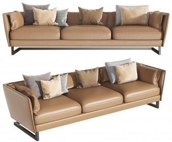 Modern Three-seat Sofa-ID:254872083