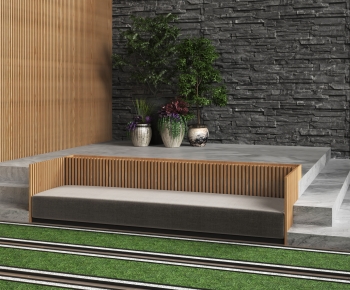 New Chinese Style Outdoor Sofa-ID:293380989