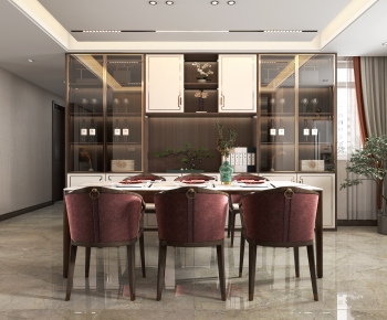 New Chinese Style Dining Room-ID:202111964