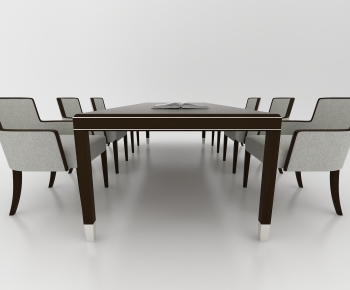 Modern Dining Table And Chairs-ID:704272036