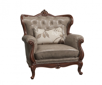European Style Single Sofa-ID:659251933