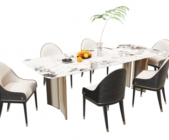 Modern Dining Table And Chairs-ID:220092066