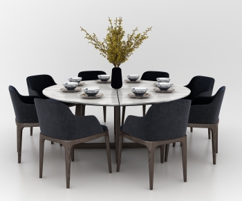 Modern Dining Table And Chairs-ID:824573993